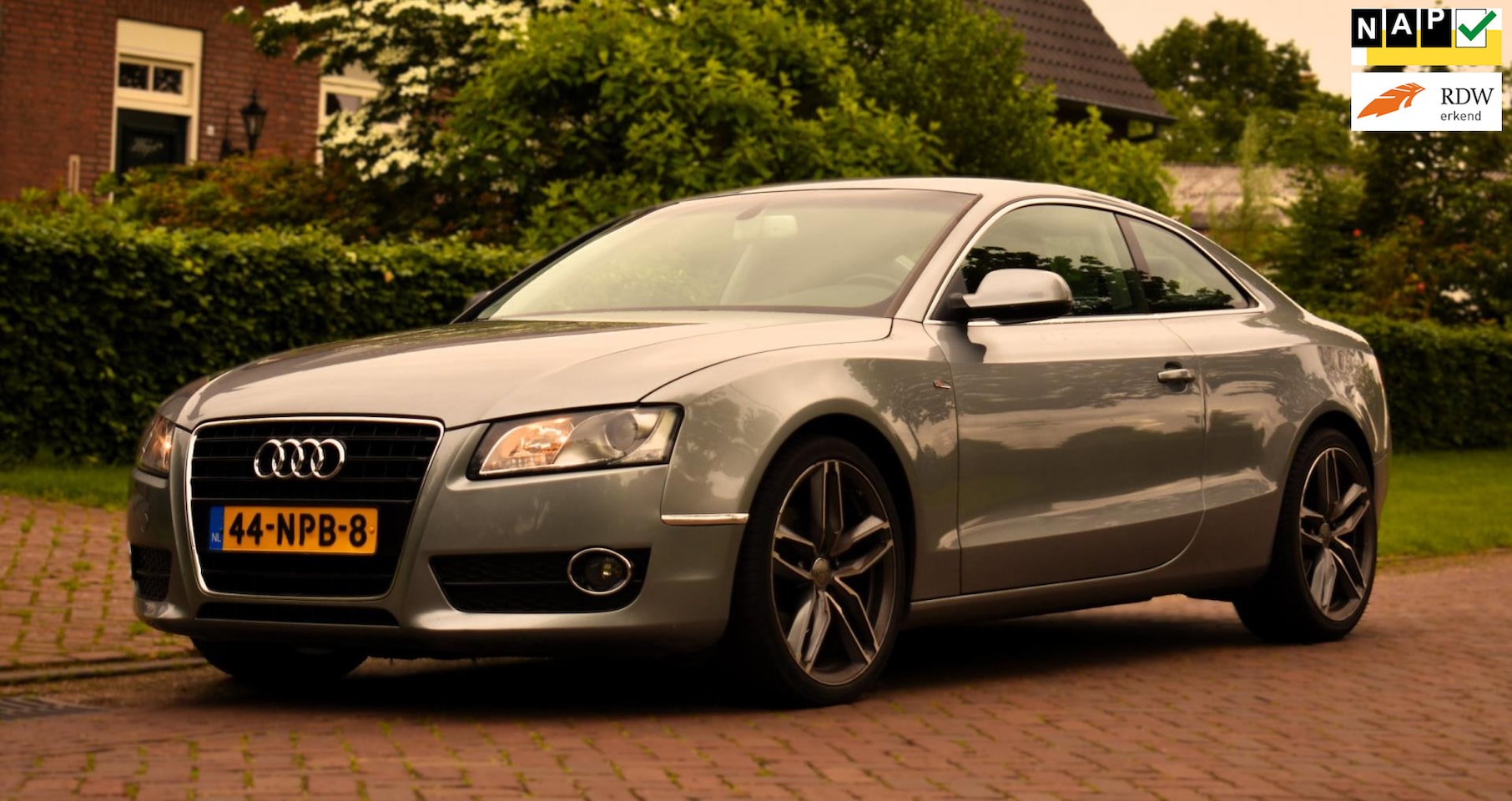 Audi A5 Coupé - 2.0 TFSI Pro Line AUTOMAAT MET AIRCO-CLIMA, CRUISE CONTROL EN NOG VEEL MEER OPTIES! - AutoWereld.nl