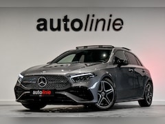 Mercedes-Benz A-klasse - 180 AMG Night ed. Pano, Memory, Stuurvw, Keyless, Camera, btw Trekhaak