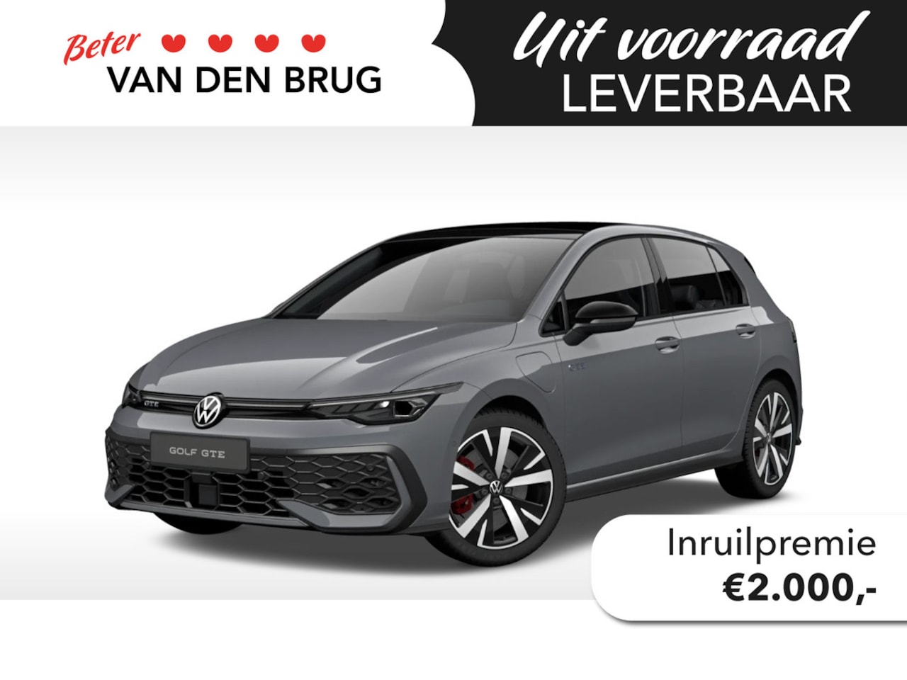 Volkswagen Golf - 1.5 eHybrid GTE 272pk Panorama | Black Style | 18 inch | Trekhaak | Led Matrix | Stoelverw - AutoWereld.nl