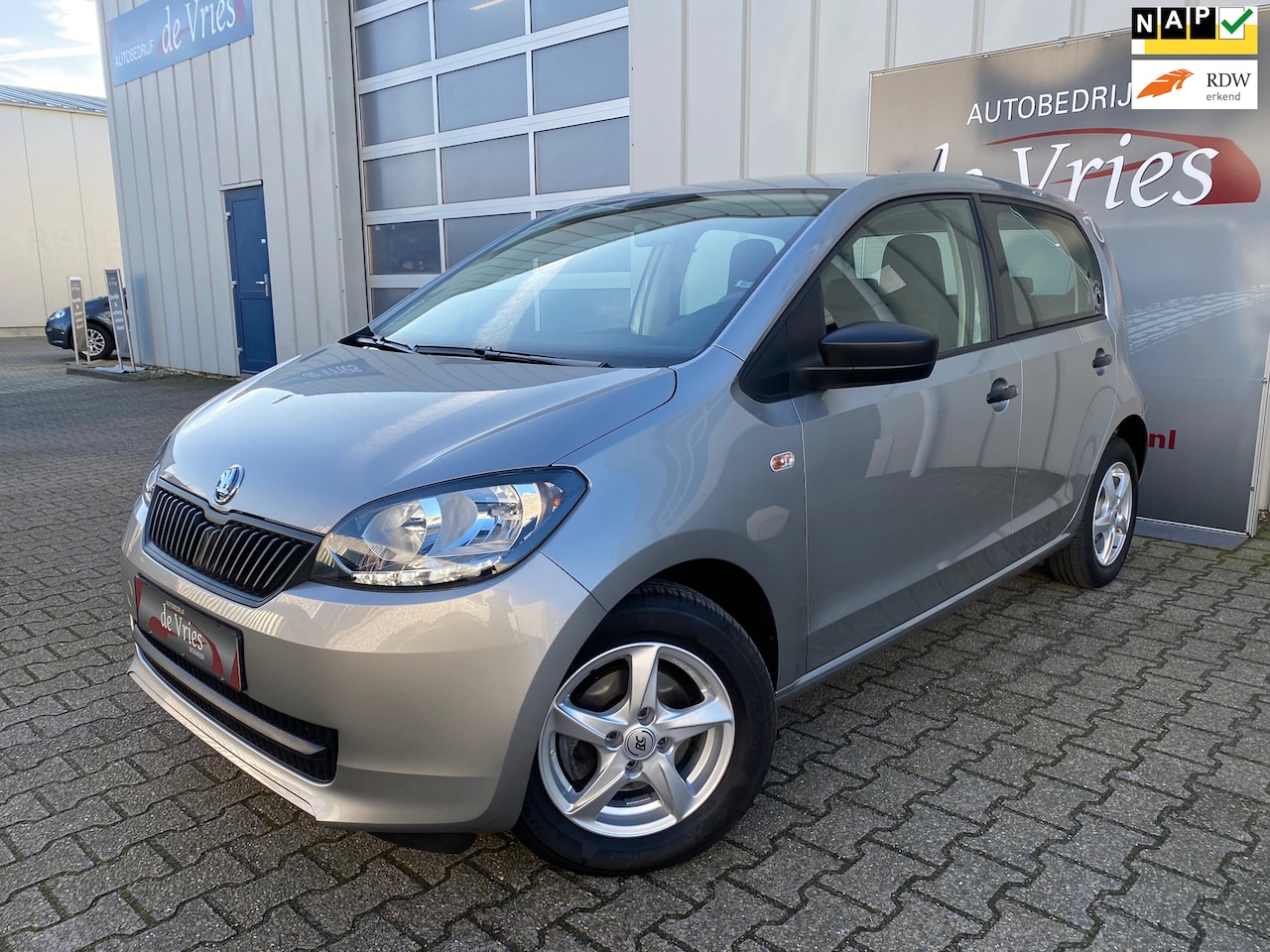 Skoda Citigo - 1.0 Greentech Ambition 5-Drs. / Airco / Stoelverw. / LMV - AutoWereld.nl