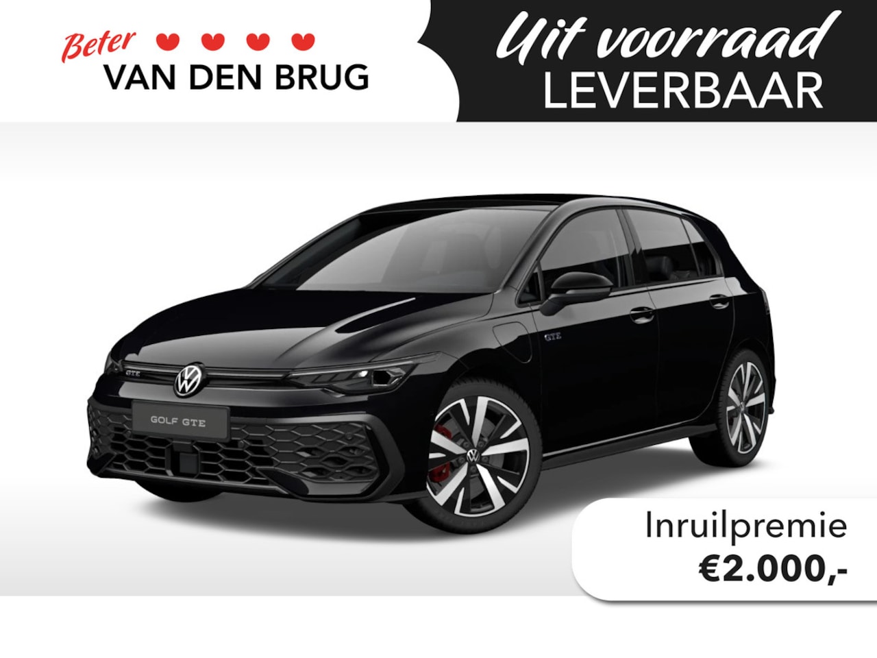 Volkswagen Golf - 1.5 eHybrid GTE 272pk Panorama | Trekhaak | Black Style | Head-up | 18 Inch | 360 Camera - AutoWereld.nl