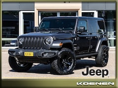 Jeep Wrangler Unlimited - 2.0T Automaat 4x4 Sahara Grijs kenteken 272PK Camera