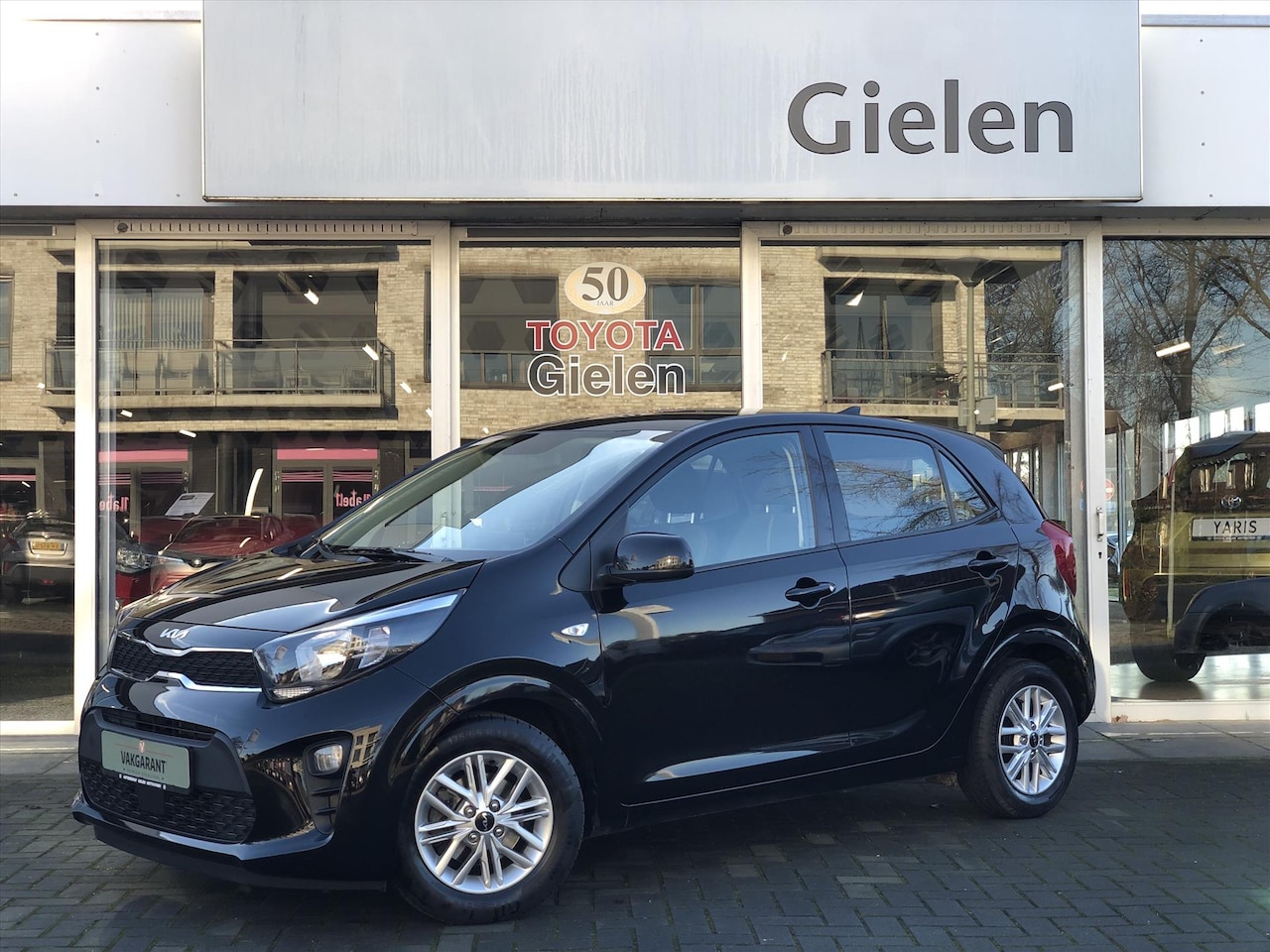 Kia Picanto - 1.0 DPi DynamicLine Automaat | Apple CarPlay/Android Auto, Lichtmetalen velgen, Camera, Cr - AutoWereld.nl