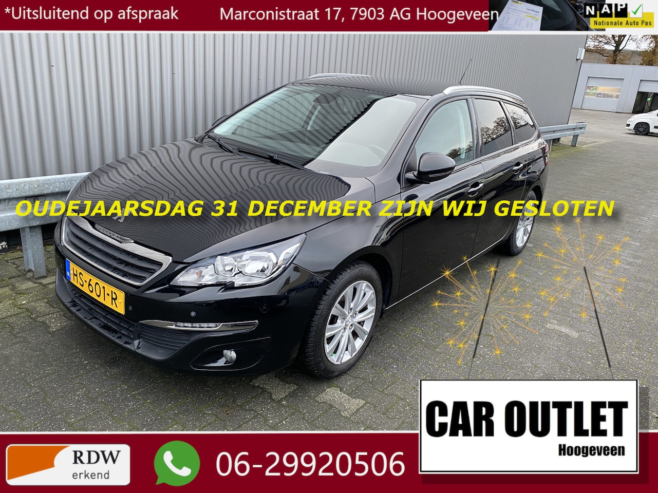 Peugeot 308 SW - 1.2 PureTech Style 148Dkm.NAP, Navi, Clima, CC, PDC, LED, LM, Trekh, nw. APK – Inruil Moge - AutoWereld.nl