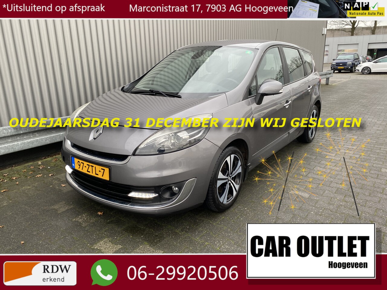 Renault Grand Scénic - 1.2 TCe Collection 7p. Clima, Navi, CC, PDC, Zonwr, LM, Trekh, nw. APK – Inruil Mogelijk – - AutoWereld.nl