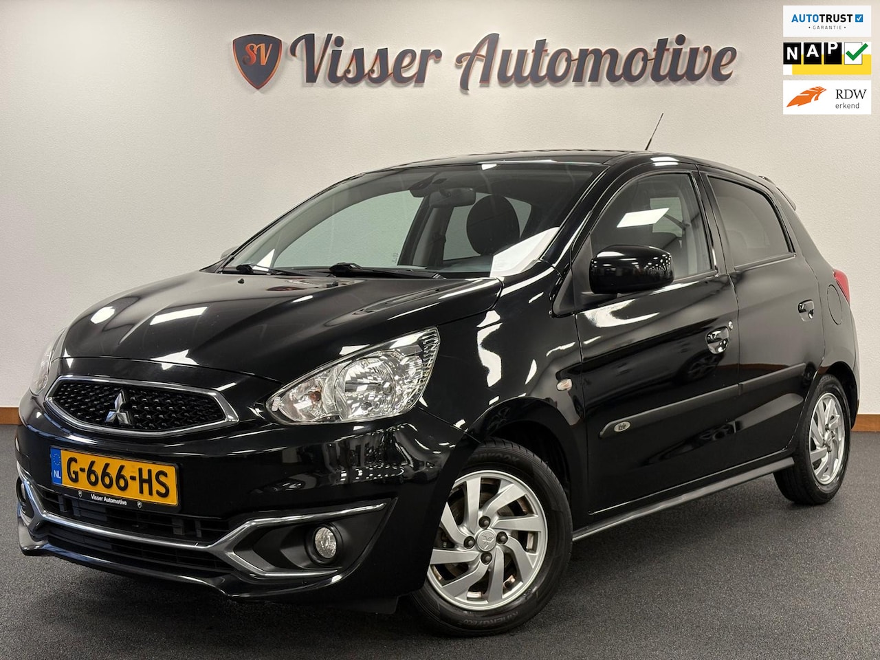 Mitsubishi Space Star - 1.0 Active*12 maanden Garantie*NL Auto*NAP*AIrco*Camera*Navi - AutoWereld.nl