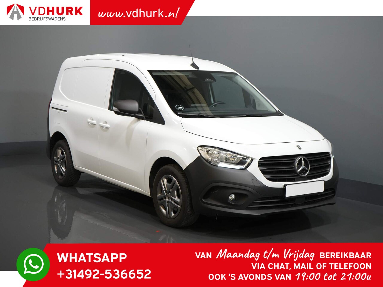 Mercedes-Benz Citan - 110 CDI Aut. 3Pers./ MBUX/ Navi/ Cruise/ Keyless/ Carplay/ Camera/ PDC/ Stoelverw./ Airco - AutoWereld.nl