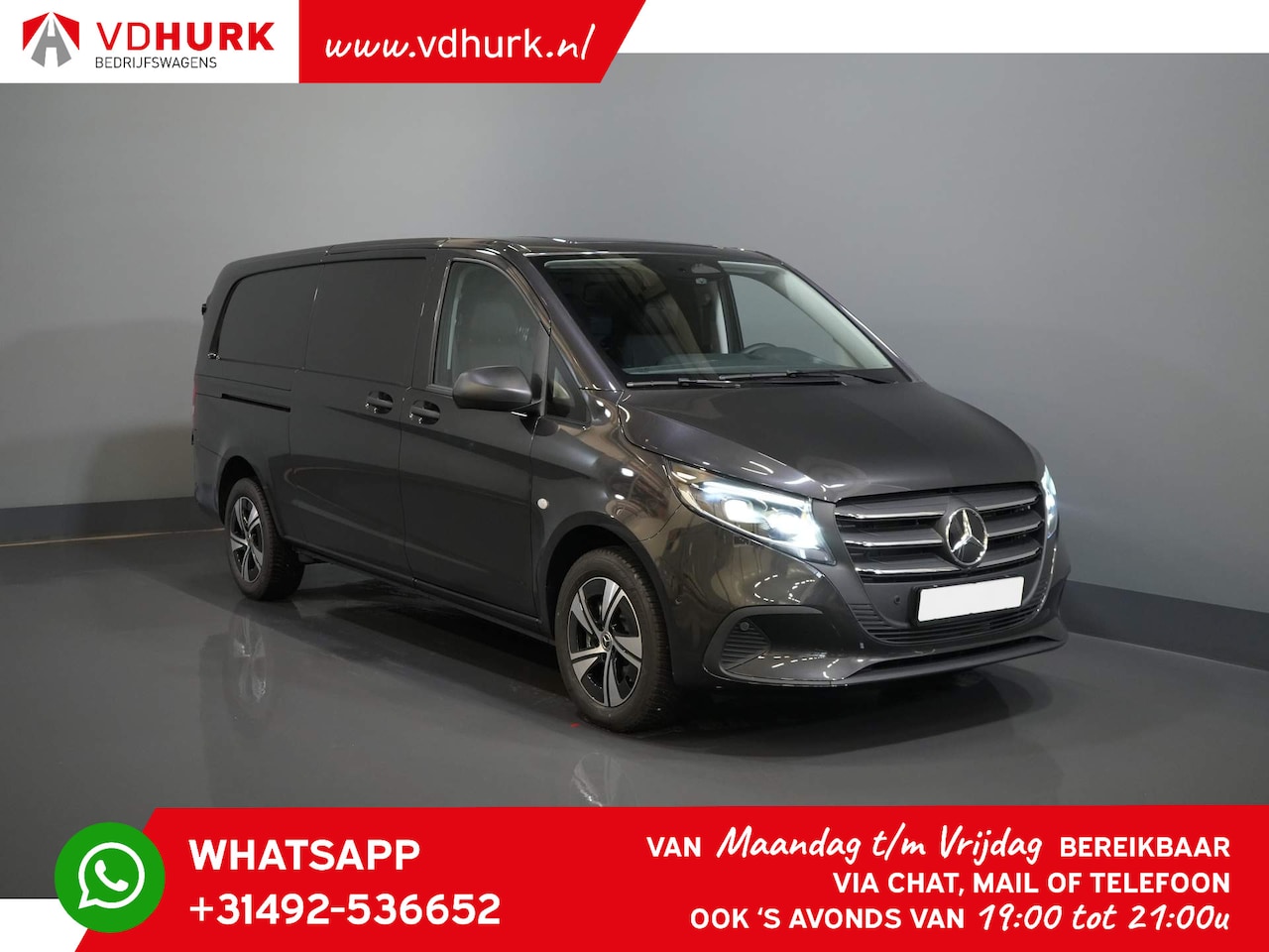 Mercedes-Benz Vito - 116 CDI Aut. L3 SELECT LED/ LMV/ 2.5t Trekverm./ MBUX/ Carplay/ Camera/ PDC - AutoWereld.nl