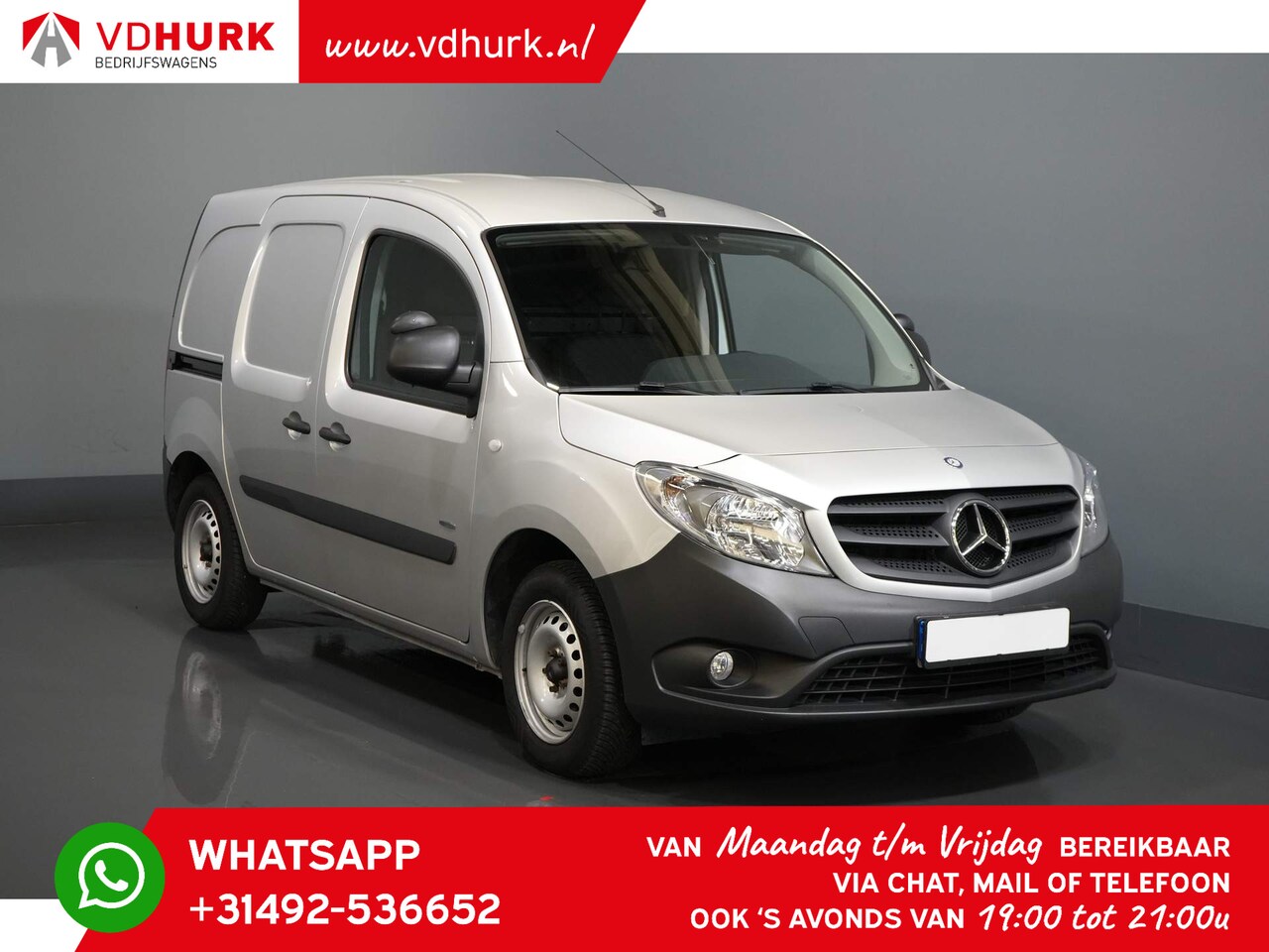 Mercedes-Benz Citan - 108 CDI READY2GO NL Auto/ 50.000 Km!/ Cruise/ Airco/ Trekhaak - AutoWereld.nl