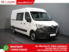 Renault Master - T35 2.3 dCi 145 pk L2H2 DC Dubbel Cabine 7Pers./ Carplay/ Camera/ Cruise/ PDC