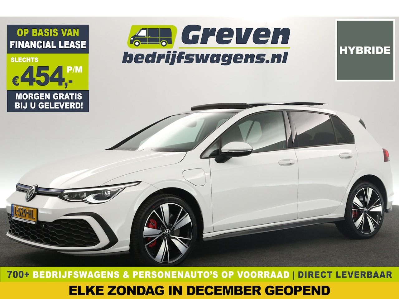 Volkswagen Golf - 1.4 GTE 260PK DSG Automaat Pano Sfeer Carplay ACC Clima Camera Virtual LED 18"LMV Navi PDC - AutoWereld.nl