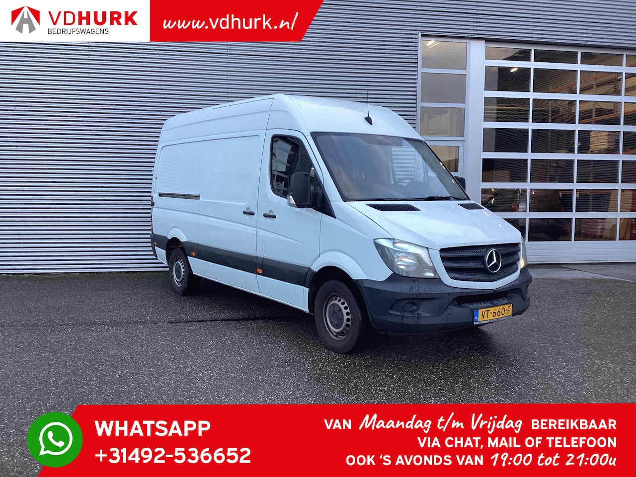 Mercedes-Benz Sprinter - 310 2.2 CDI L2H2 Trekhaak/ Airco/ 270gr. Deuren/ Apk tot 11-2025 - AutoWereld.nl