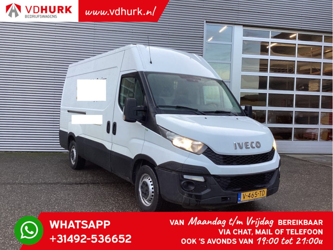 Iveco Daily - 35S15V 2.3 145 pk L3H2 270Gr. Deuren/ Climate/ Trekhaak - AutoWereld.nl