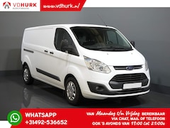 Ford Transit Custom - L2 2.0 TDCI Aut. 130 pk EU6 2x Schuifdeur/ Cruise/ Stoelverw./ PDC/ Airco