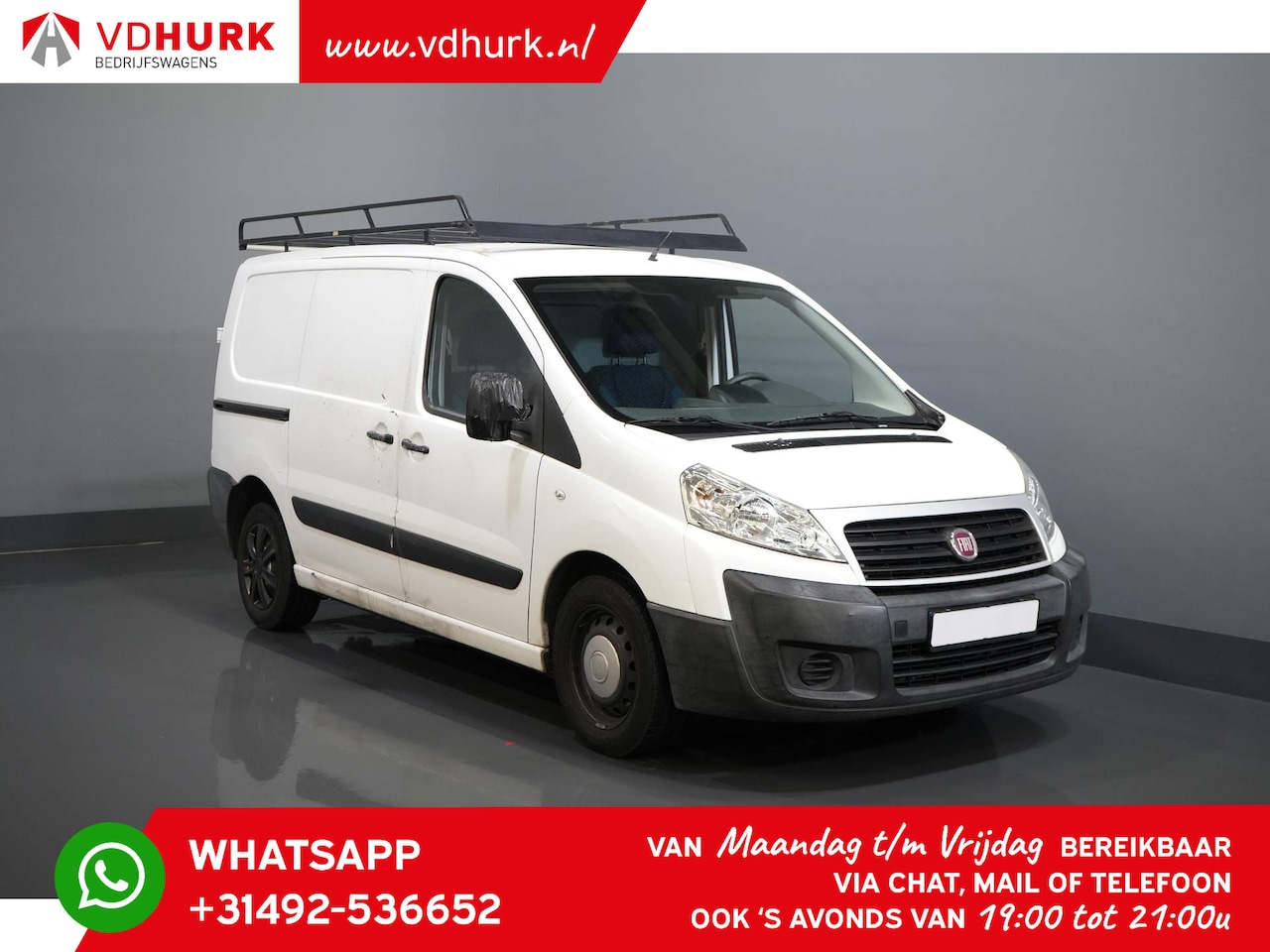 Fiat Scudo - 1.6 MJ 90pk Imperiaal/ Airco/ Trekhaak/ APK 05-2025 - AutoWereld.nl