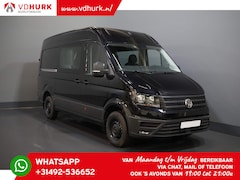 Volkswagen Crafter - 2.0 TDI 180 pk Aut. L3H3 DC Dubbel Cabine 7pers./ BPM VRIJ/ Betimmerd/ Trekhaak/ Carplay/