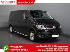 Volkswagen Transporter - 2.0 TDI L2 DC Trendline Dubbel Cabine/ Sidebars/ Rearbar/ Navi/ Carplay/ PDC/ LMV/ Cruise/