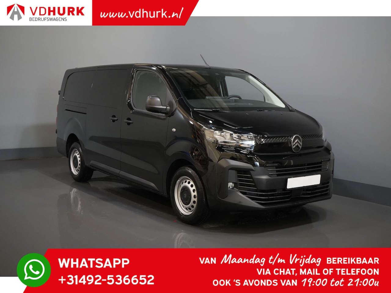 Citroën Jumpy - 2.0 HDI 145 pk L3 Virtual.Cockpit/ Carplay/ Camera/ PDC/ Cruise/ Airco - AutoWereld.nl