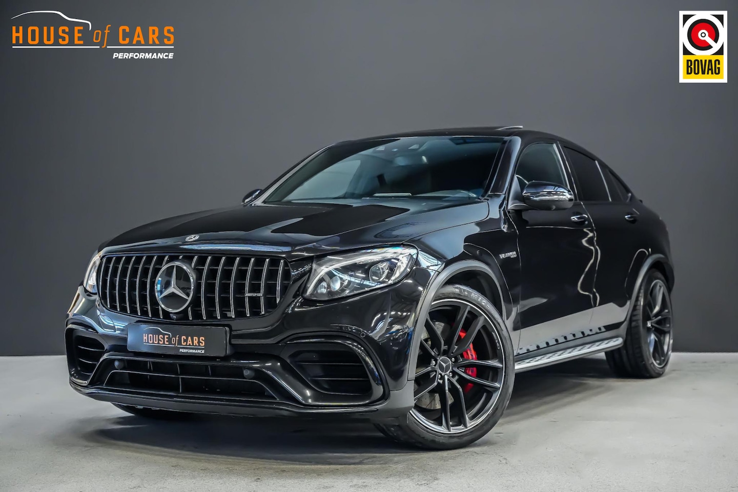 Mercedes-Benz GLC-klasse Coupé - 63S AMG 510pk 4MATIC+ |carbon exterieur|carbon interieur|sportuitlaat|Burmester|schuif/kan - AutoWereld.nl