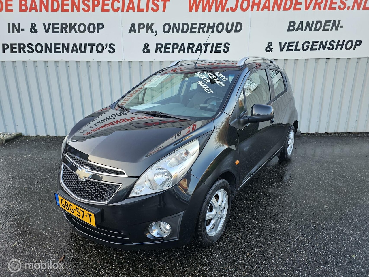 Chevrolet Spark - 1.2 16V LT I Airco I Elektr.-pakket I 49878KM! - AutoWereld.nl