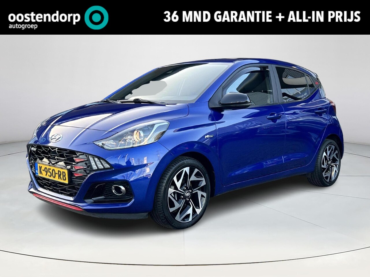 Hyundai i10 - 1.0 T-GDI 100pk N Line 5-zits | Rijklaarprijs! | Climate Control | Stoel-& Stuurverwarming - AutoWereld.nl