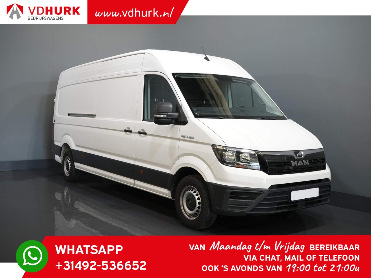 Volkswagen Crafter - (MAN TGE)180pk DSG Aut. L4H3 270Gr.deuren/ PDC V+A/ Airco - AutoWereld.nl