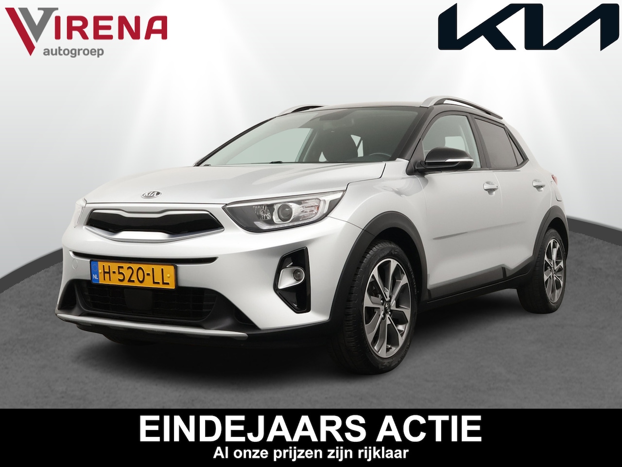 Kia Stonic - 1.0 T-GDi DynamicPlusLine Navigatie - Climate Control - Keyless entry - Apple Carplay / An - AutoWereld.nl