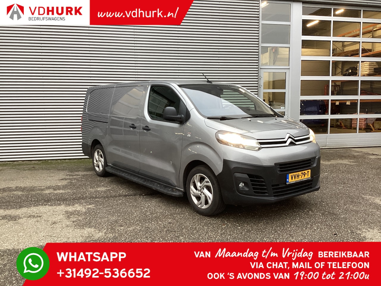 Citroën Jumpy - 2.0 HDI 180 pk Aut. L3 (DEMO) Head Up/ Sidestep/ Carplay/ 2.5t Trekverm./ Camera/ PDC/ Sto - AutoWereld.nl