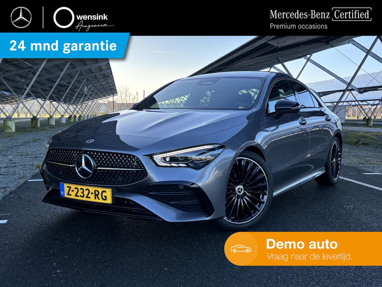 Mercedes-Benz CLA-Klasse - 180 Star Edition AMG Line | Panoramadak | Night | 19" AMG Velgen | Sfeerverlichting | Park - AutoWereld.nl