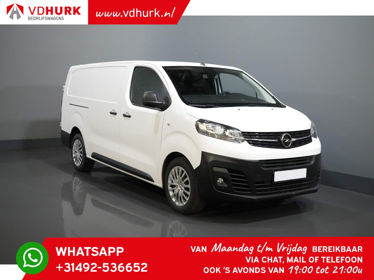 Opel Vivaro - 2.0 CDTI 125 pk Aut. L3 Carplay/ Stoelverw./ PDC/ Cruise/ Airco - AutoWereld.nl