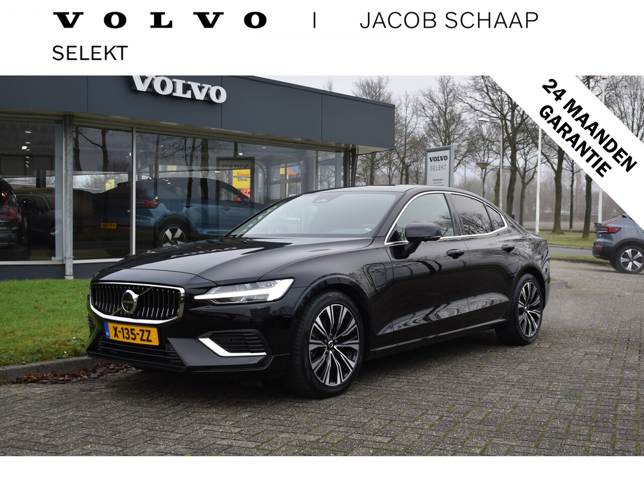 Volvo S60 - Recharge T6 350PK Automaat AWD Ultimate Bright | Stoelmassage/ventilatie | B&W Audio | 360 - AutoWereld.nl