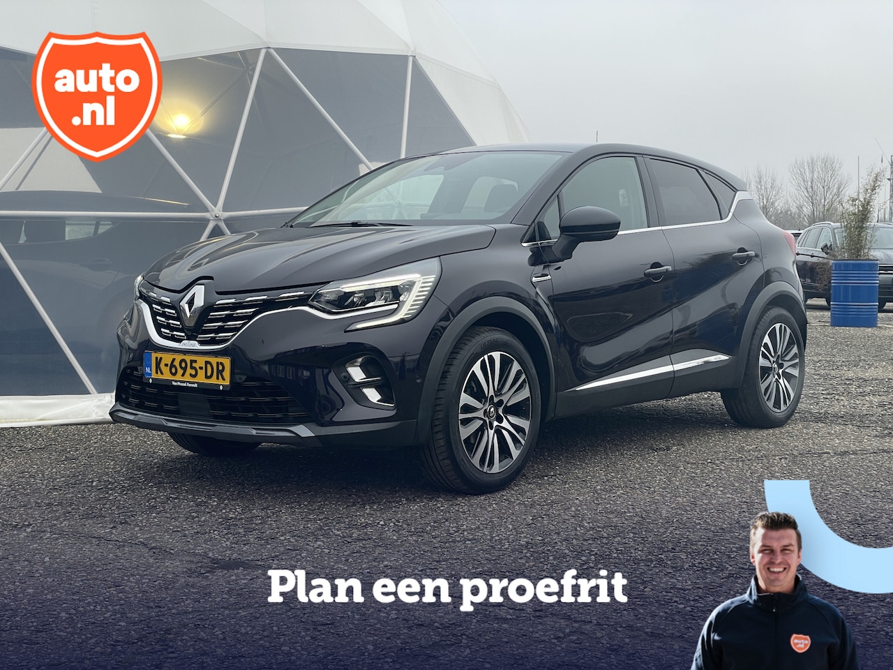 Renault Captur - 1.3 TCe 155 Initiale Paris | LED | Camera | Carplay | Lederen bekleding | Trekhaak | Dodeh - AutoWereld.nl