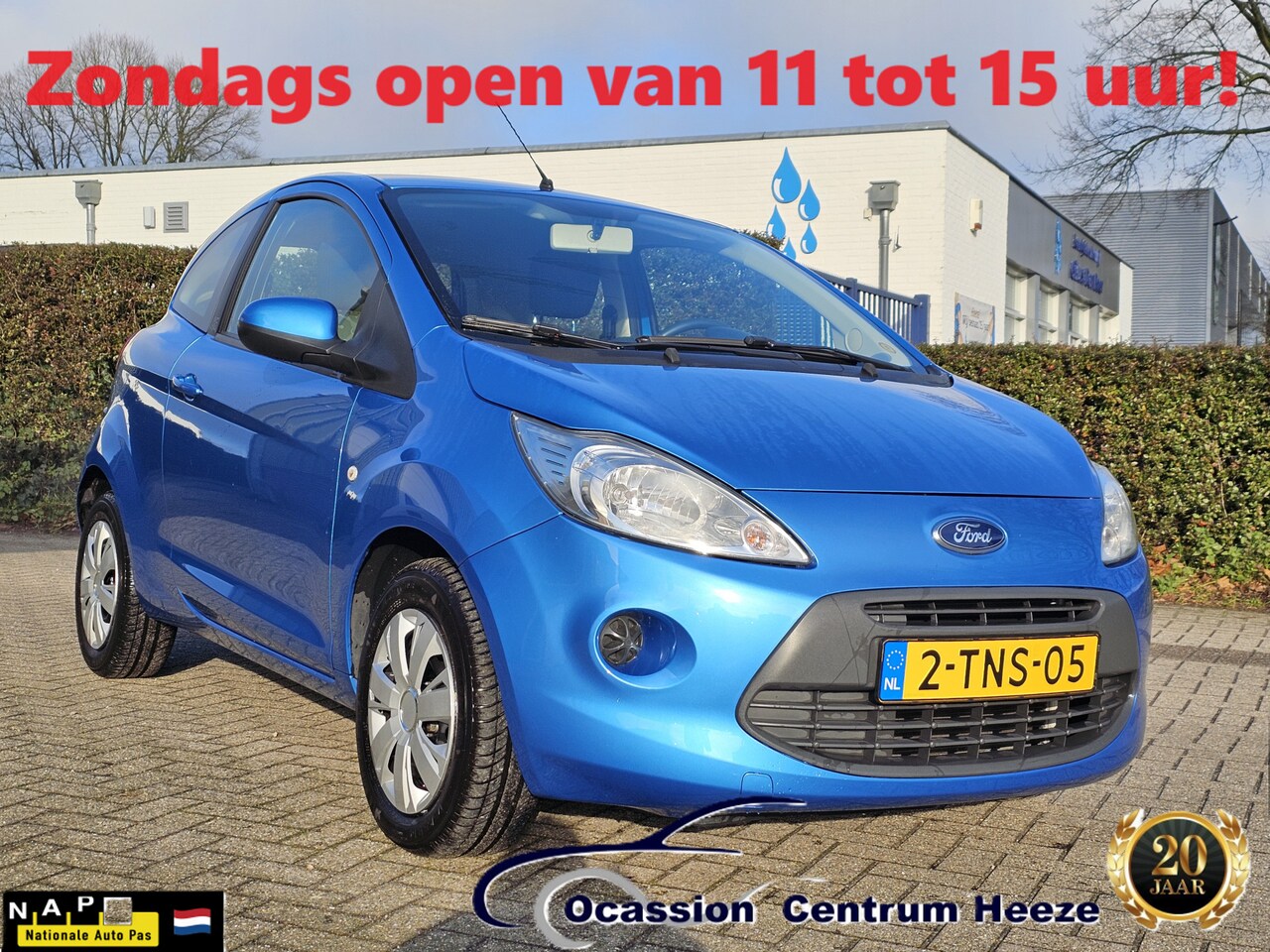 Ford Ka - 1.2 Style S&S, 1e Eig! Airco! Nwe APK! Zondag OPEN! - AutoWereld.nl