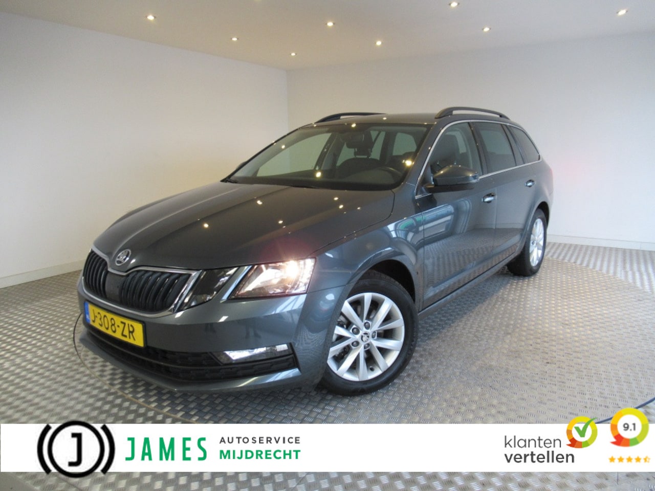 Skoda Octavia Combi - 1.0 TSI Business Edition Stoelverwaming, Half-leder - AutoWereld.nl