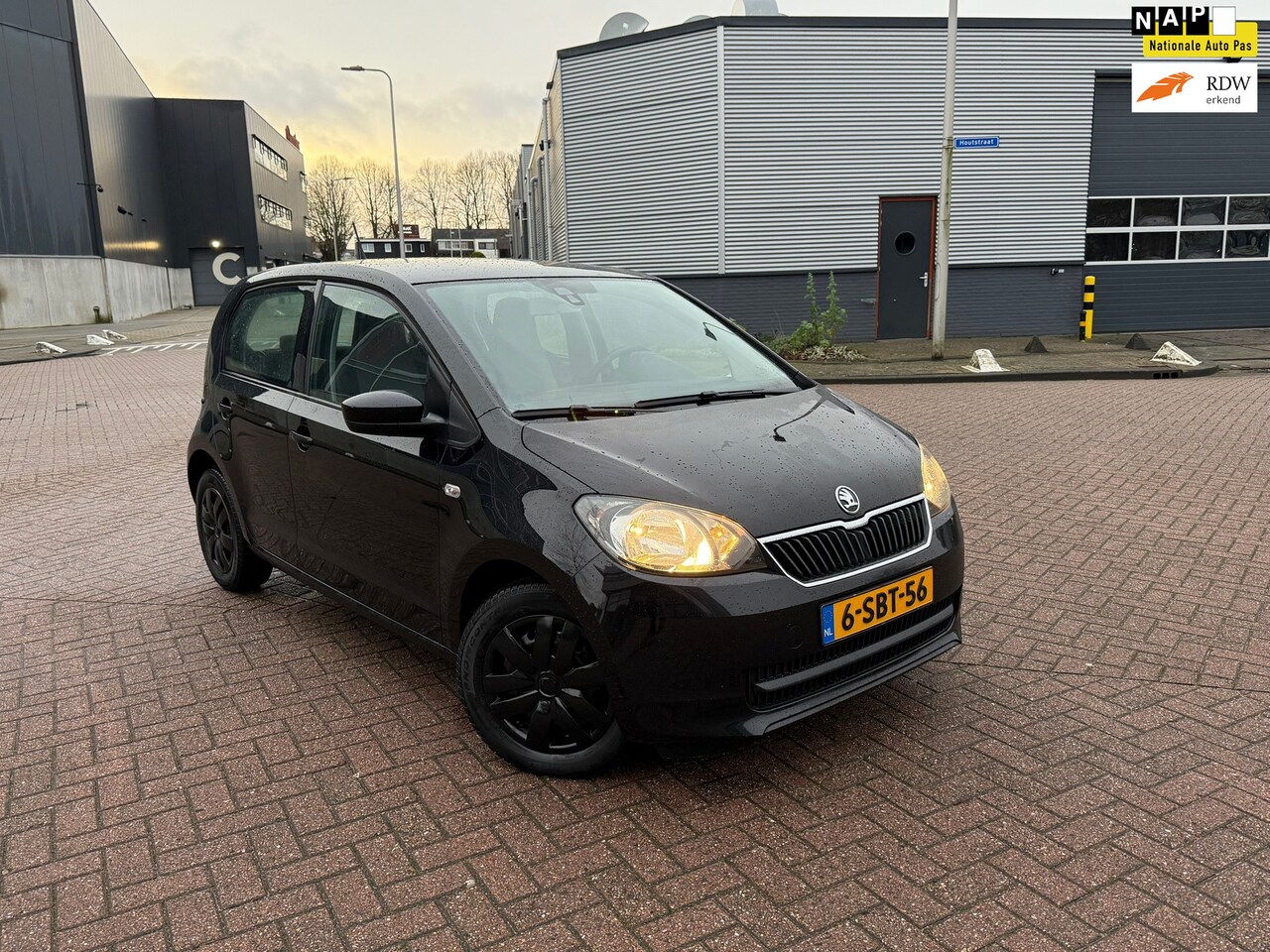 Skoda Citigo - 1.0 Greentech Sprint AIRCO Start Stop NEW Koppeling Volledig onderhouden - AutoWereld.nl