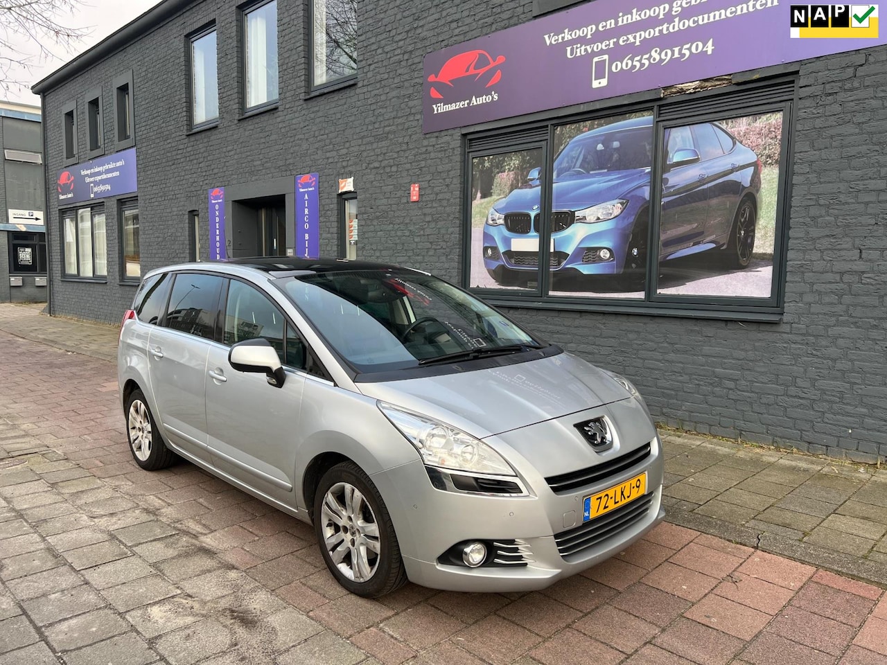 Peugeot 5008 - 1.6 THP GT 7p.leder panodak - AutoWereld.nl