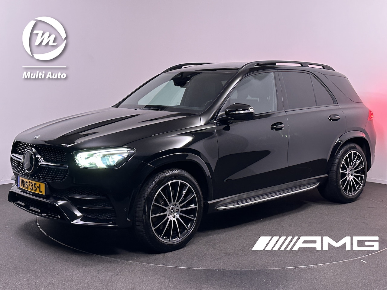 Mercedes-Benz GLE-Klasse - 350 D 4MATIC AMG Grijs Kenteken 272pk | Panodak | Widescreen Navi | Burmester | Adaptive C - AutoWereld.nl