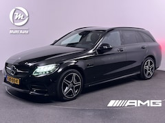 Mercedes-Benz C-klasse Estate - 300 e AMG Night pakket Plug in Hybrid 320pk PHEV | Lederen Sportstoelen | Trekhaak af Fabr