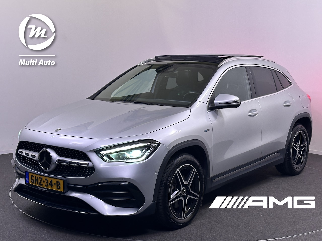 Mercedes-Benz GLA-Klasse - 250 e AMG Line 218pk Plug in Hybrid PHEV | MBUX Widescreen Navi | Panodak | Alcantara Spor - AutoWereld.nl