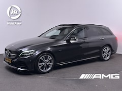 Mercedes-Benz C-klasse Estate - 300 e AMG Line Plug in Hybrid 320pk PHEV | Panodak | Luchtvering | Lederen Alcantara Sport