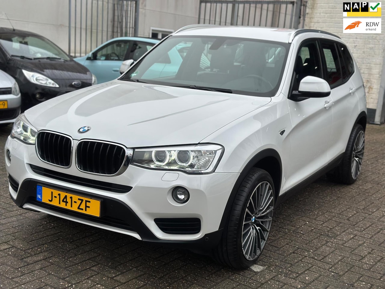 BMW X3 - SDrive18d High Executive bj 2016 Leder Navi Xenon - AutoWereld.nl