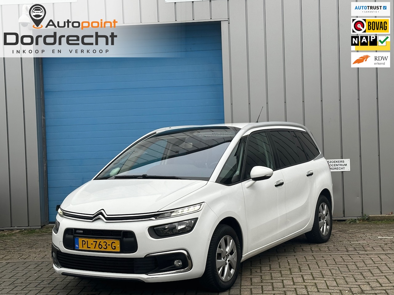 Citroën Grand C4 Picasso - 1.2 PureTech Feel 7 AUT TREKHAAK - AutoWereld.nl