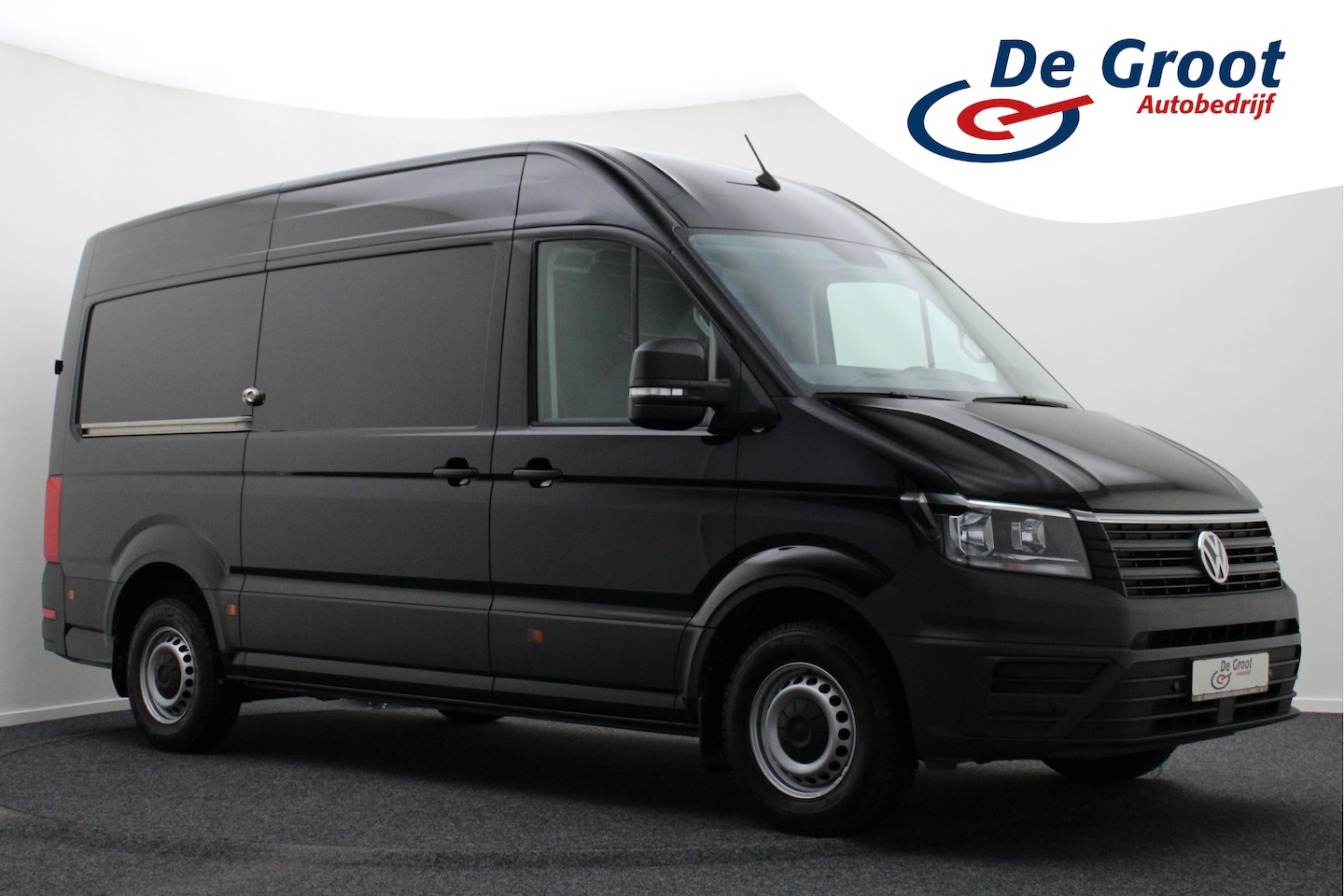 Volkswagen Crafter - 2.0 TDI DSG L3H3 Airco, ErgoComfort & Luchtgeveerde stoelen, Navigatie, Apple CarPlay, PDC - AutoWereld.nl