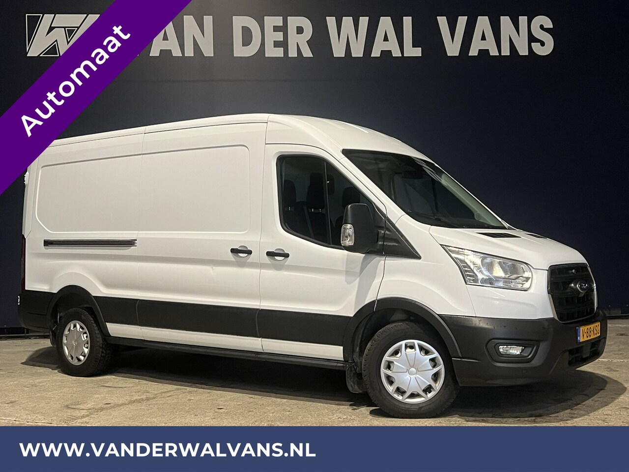 Ford Transit - 2.0 TDCI 131pk Automaat L3H2 Euro6 Airco | Cruisecontrol | Verwarmde voorruit Parkeersenso - AutoWereld.nl