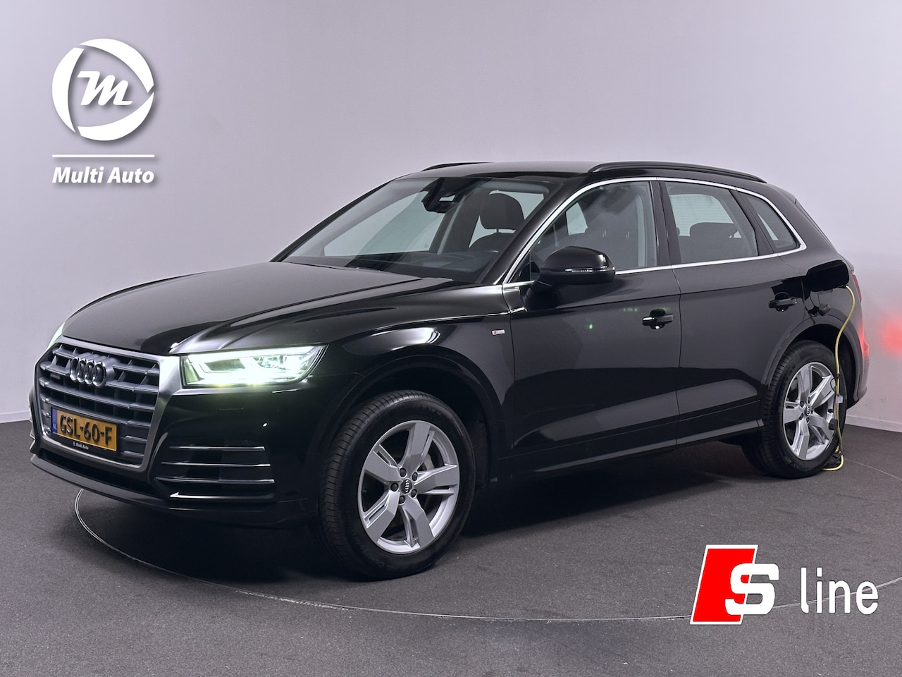 Audi Q5 - 50 TFSI e quattro S Line Plug in Hybrid PHEV | Lederen Bekleding | Trekhaak af Fabriek | A - AutoWereld.nl