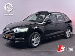 Audi Q5 - 50 TFSI e S Line Plug In Hybrid Dealer O.H PHEV | Panodak | Trekhaak af Fabriek | Sportsto