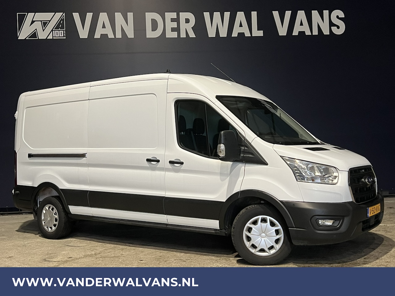 Ford Transit - 2.0 TDCI 131pk L3H2 Euro6 Airco | Camera | Navigatie | Cruisecontrol Apple Carplay, Androi - AutoWereld.nl