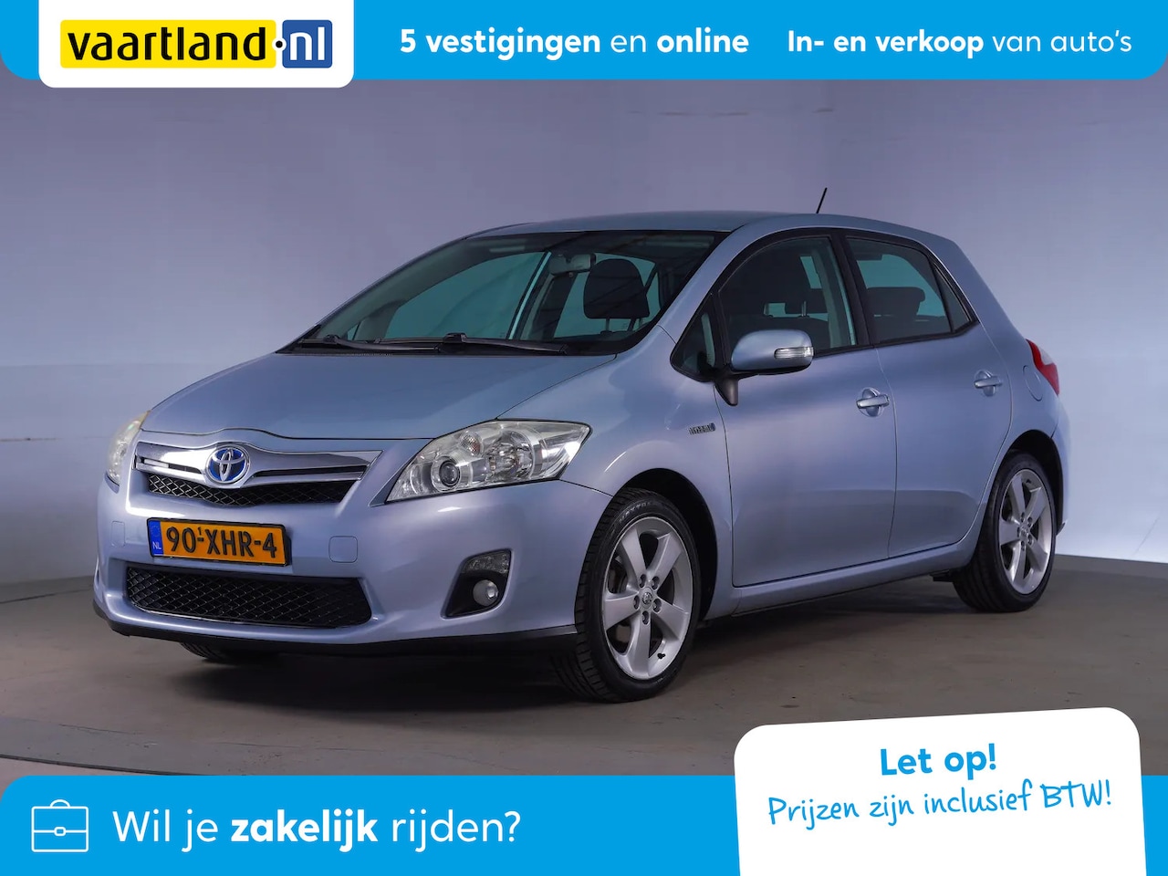 Toyota Auris - Auris 1.8 Full Hybrid Dynamic [ Airco Cruise Control Climate control ] - AutoWereld.nl