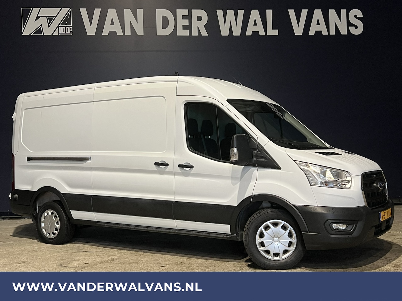 Ford Transit - 2.0 TDCI 131pk L3H2 Euro6 Airco | Camera | Navigatie | Apple Carplay Android Auto, Cruisec - AutoWereld.nl