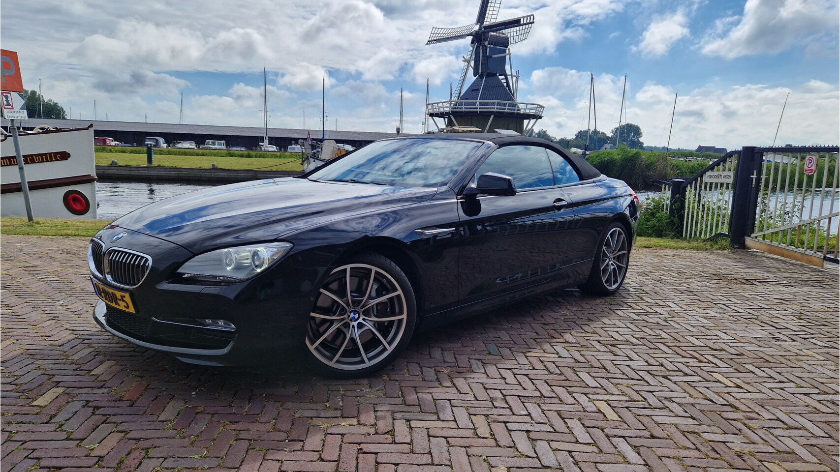 BMW 6-serie Cabrio - 650i High Executive Xenon-LED / Leder-Sportstoelen / Head-UP / 19" LMV / 408 PK / Nieuwpri - AutoWereld.nl